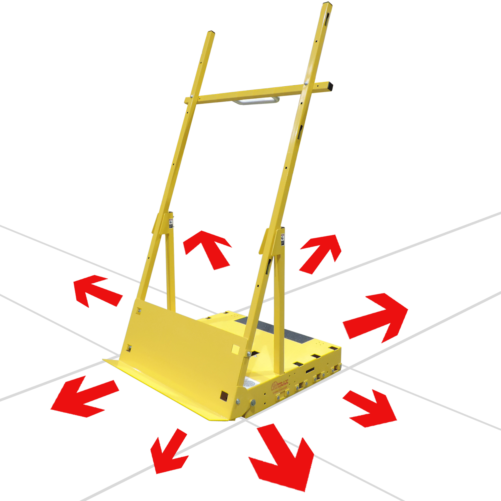 Saw Trax Scoop Dolly, 800-Lb. Capacity, Model# SCOOP